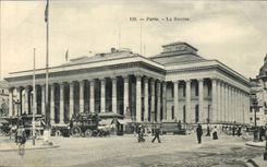 Paris - 2 - the Stock Exchange - CPA -