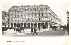 Paris - 1 - La Rue de Rivoli - CPA - 