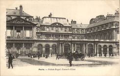 Paris - 1 - Palais Royal - Conseil d'Etat - CPA - 