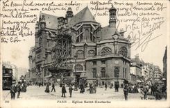 Paris - 1 - Eglise Saint Eustache - CPA - 