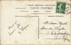 Fantasy - Child - These flowers which I like - CPA