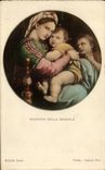 Arts - Tableaux - Madonna della Seggiola - CPA 