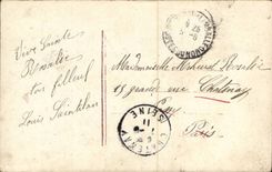 Fantasy - Child - Good Festival - Little servant boy surrounded by flowers - CPA