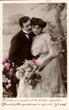 Fantaisie - Lovely Couple CPA 