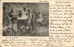 Arts - Tableaux - Musee du Luxembourg - L Carrier Belleuse - Equipe de bitumiers - CPA 