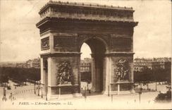 Paris - 8 - Arc de Triomphe the CPA