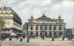 Paris - 9 - L'Opera CPA 
