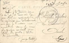 Paris - 1 - Monument de Gambetta CPA 