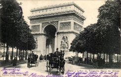 Paris - 8 - Arc de Triomphe the CPA