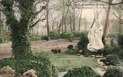 Paris - 8 - Park Heap - Statue of Ambroise CPA