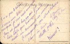 Arts - Tableaux - Cute Country house - bateau - boat CPA 