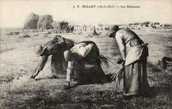 Arts - Tableaux - Millet - Les Glaneuses CPA 