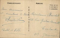 CPA Rouen Places town hall Statue of Napoleon 1st