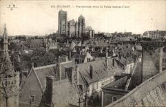 CPA Bourges Seen central catch of the palate Jacques Heart