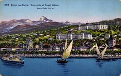 Evian splendid and Royal Bians CPA Hotels