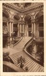 Paris CPA Opera the large staircase