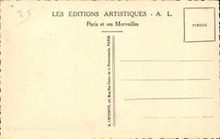 Paris CPA Jardin des Tuileries (Tour Eiffel)