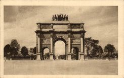 Paris CPA Arc de triomphe du cArrousel