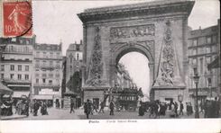 Paris - 10 - Gate Saint Denis - - CPA