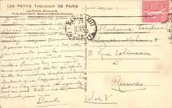 Paris - 10 - Gate Saint Denis - Mona - CPA