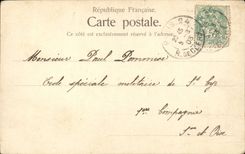 Paris - 10 - Gate Saint Denis - CPA