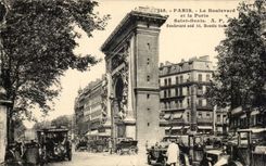 Paris - 10 - Gate Saint Denis - CPA