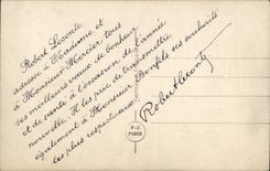 Festivals - Happy New Year - Cute Bouquet CPA