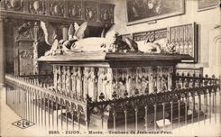 CPA Dijon Museums-Grab von Jean ohne Furcht