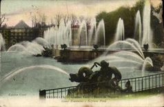 CPA Versailles large water Basin of Neptune
