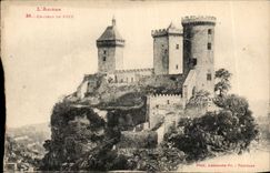 CPA Ariège Castle of Foix