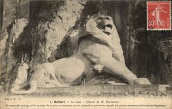 CPA Belfort the lion works of Bartholdi