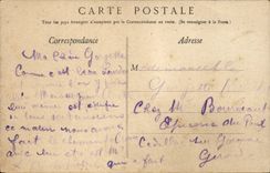 CPA Lourdes Ninth station of the martyrdom