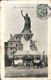 CPA Paris Statue of the Republic