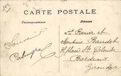 CPA Paris the place of the Bastille and the column of July