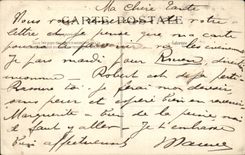 CPA Paris places Denfert Rochereau the lion of Belfort