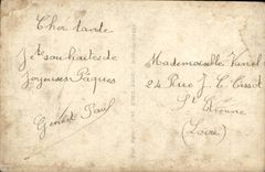 CPA Fantasy Child Merry Boy Easter