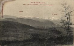 CPA St Gaudens Seen on the Pyrenees