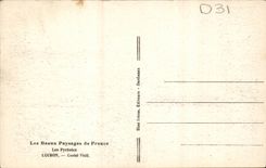 CPA Luchon Old Manor house