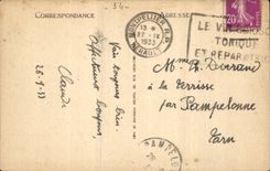 CPA Montpellier Le chateau d'eau