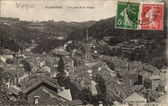 CPA Plombieres Seen from of the virgin