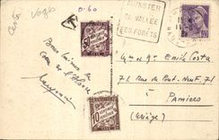 CPA Gerardmer View taken of Gouttridos