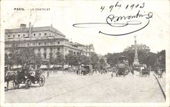 Paris CPA Le Chatelet