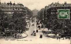 Paris CPA Which occurred of the Opera