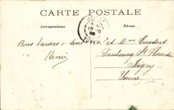 Paris CPA Panorama du Louvre