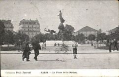 Paris CPA la place de la Nation