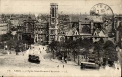 Paris CPA Eglise Saint Germain l'auxerrois