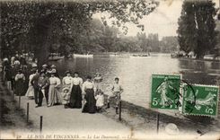 Paris CPA Wood of Vincennes the lake Daumesnil