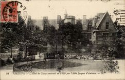 Paris CPA the hotele of Cluny built in 1490 by the abbot Jacques d' Amboise
