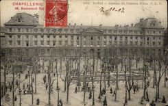 Paris CPA Barracks of the water tower