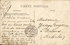 Paris CPA Barracks of the water tower